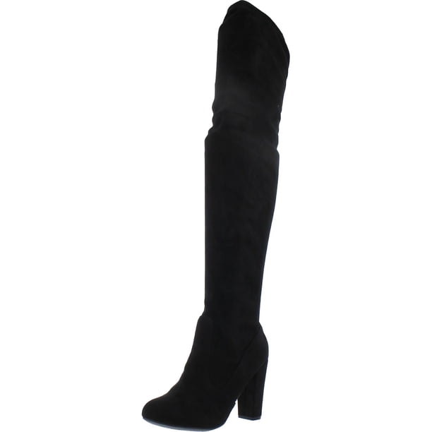 Journee Collection Womens Block Heel Tall OverTheKnee Boots