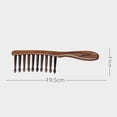 thumbnail image 5 of dianhelloya Sandalwood Scalp Massage Comb Wide Teeth Anti-static Hair Growth Men Women Head Massager Brush Wooden Manual Gua Sha Comb(Random Color), 5 of 8