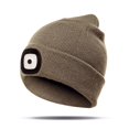 thumbnail image 3 of SUNSIOM Rechargeable LED Bonnet - Hommes Femmes Bonnet Tricoté Chaud Hiver Bonnet pour Intérieur Extérieur, 3 of 8