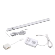 Yi Lighting 12 Under Cabinet LED Light Bar Kits Plug in for Kitchen Cabinets Counters Bookcases Cold White (1-Bar-Kit)