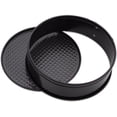 thumbnail image 3 of 9 Inch Non-stick Cheesecake Pan Springform Pan with Removable Bottom/Leakproof Cake Pan with 50 Pcs Parchment Paper - Black, 3 of 5