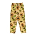 thumbnail image 4 of Daiia Sunflowers Women's Sleep Pant with Pockets and Drawstring,Pajama Pants-Large, 4 of 9