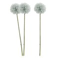 thumbnail image 3 of Flores artificiales de bola de crisantemo de 3 piezas, cabezas de de seda, ramo DIY para la boda de la fiesta de azul Sunnimix Ramo de bolas de crisantemo, 3 of 8