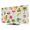 Beige, variant on Blue Flamingos TV Cover for 24 Inch Screen, Stretch Fabric Dustproof TV Display Protector, Tropical Summer Botanical Fruits Elastic Slipcover Monitor Cover for Indoor Desktop Computer 20.9"x11.8"