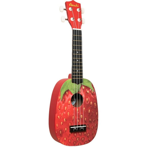 Amahi Strawberry Soprano Ukulele | DDUK18