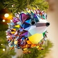 thumbnail image 4 of Adornos Navideños Colgantes 2D de Acrílico Multicolor | Tamaño: 8 X 6,5 X 0,5 Cm | Decoración Ligera para El Hogar | 1 Unidad, 4 of 6