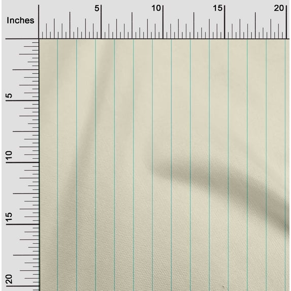 oneOone Georgette Viscose Cream Fabric Pin Stripe Sewing Fabric By The Yard Printed Diy Clothing Sewing Supplies 42 Inch Wide