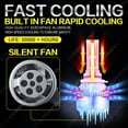 thumbnail image 3 of 2 Sides 9005 HB3 200W 12000LM LED Headlight Bulb Kit Hi/Lo Beam 6000K, 3 of 16