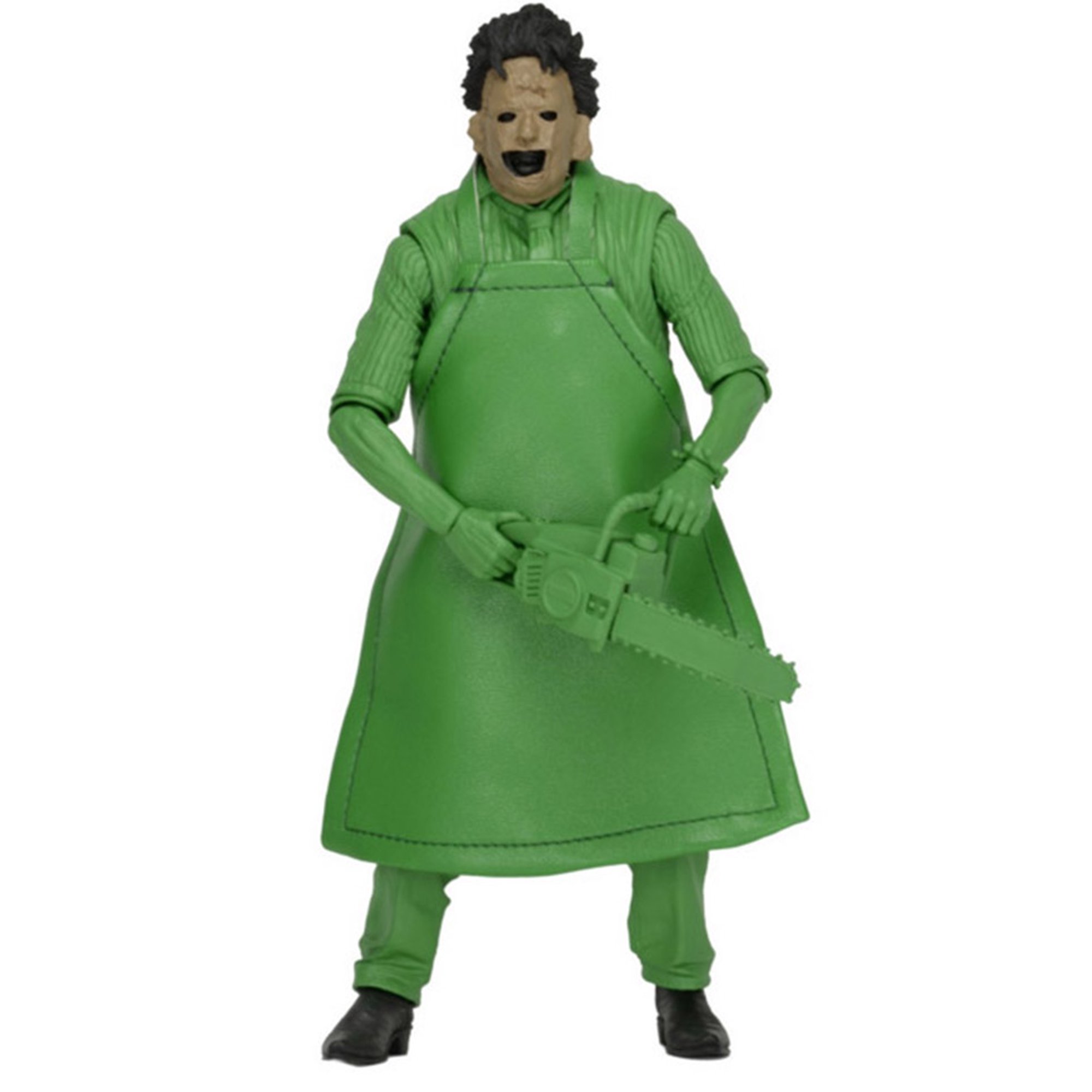 The Texas Chainsaw Massacre 7 Inch Action Figure Classic Video Game Series 8 Bit Leatherface Green Shelf Wear Walmart Canada