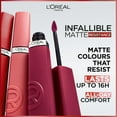 thumbnail image 3 of L'Oréal Paris Infallible Matte Resistance Liquid Lipstick, 3 of 7