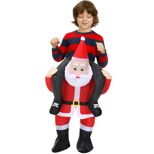 Disfraz inflable de árbol de Navidad de Papá Noel para adultos, hombres y mujeres, vestido bonito y divertido para Navidad, Carnaval, ropa de fiesta de Purim