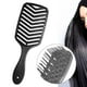 thumbnail image 2 of Cepillo de pelo curvo, cepillo de paleta grande para cabello enredado, largo, grueso y rizado, para mujeres y hombres. Negro, 2 of 7