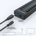 thumbnail image 3 of ACASIS USB 3.0 10-Port Hi-Speed Hub with Individual Switches and Group Control Support, 3 of 10