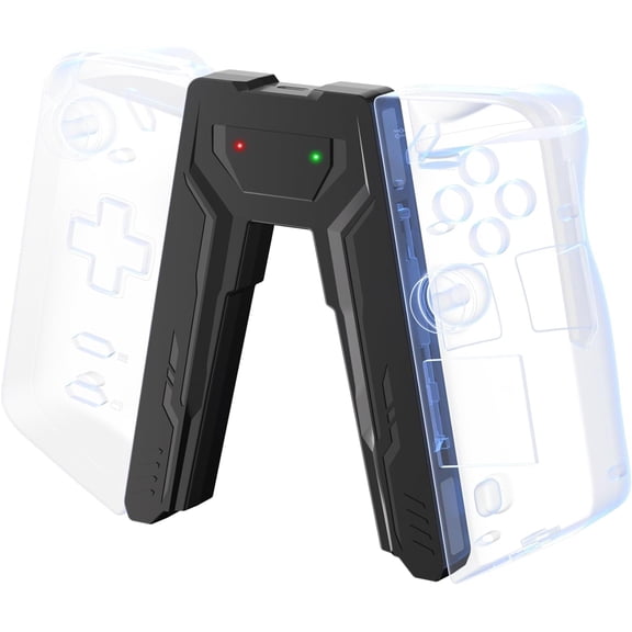 Charging Grip for Lenovo Legion Go 2, Handle Connector for Lenovo Legion Go 2 Accessories Type C Charging Grip Controller Connectors Gamepad Organizer Holder