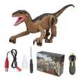 thumbnail image 1 of Dinosaur Toy, 3D Glowing Eyes Walking Remote Control Mechanical Sound Light Electric Dinosaur Toy For Home, 1 of 8