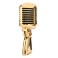thumbnail image 5 of Professional Wired Vintage Classic Microphone Dynamic Vocal Mic Microphone for Live Performance Karaoke(Gold), 5 of 5