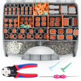 thumbnail image 1 of Kit de conectores Newdeli Deutsch 636PCS 2 3 4 6 8 12 pines DT, 1 of 9
