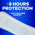 thumbnail image 4 of Always Ultra Thin Pads Long Super Absorbency Size 2 Unscented 40 count - Pack of 2, 4 of 5