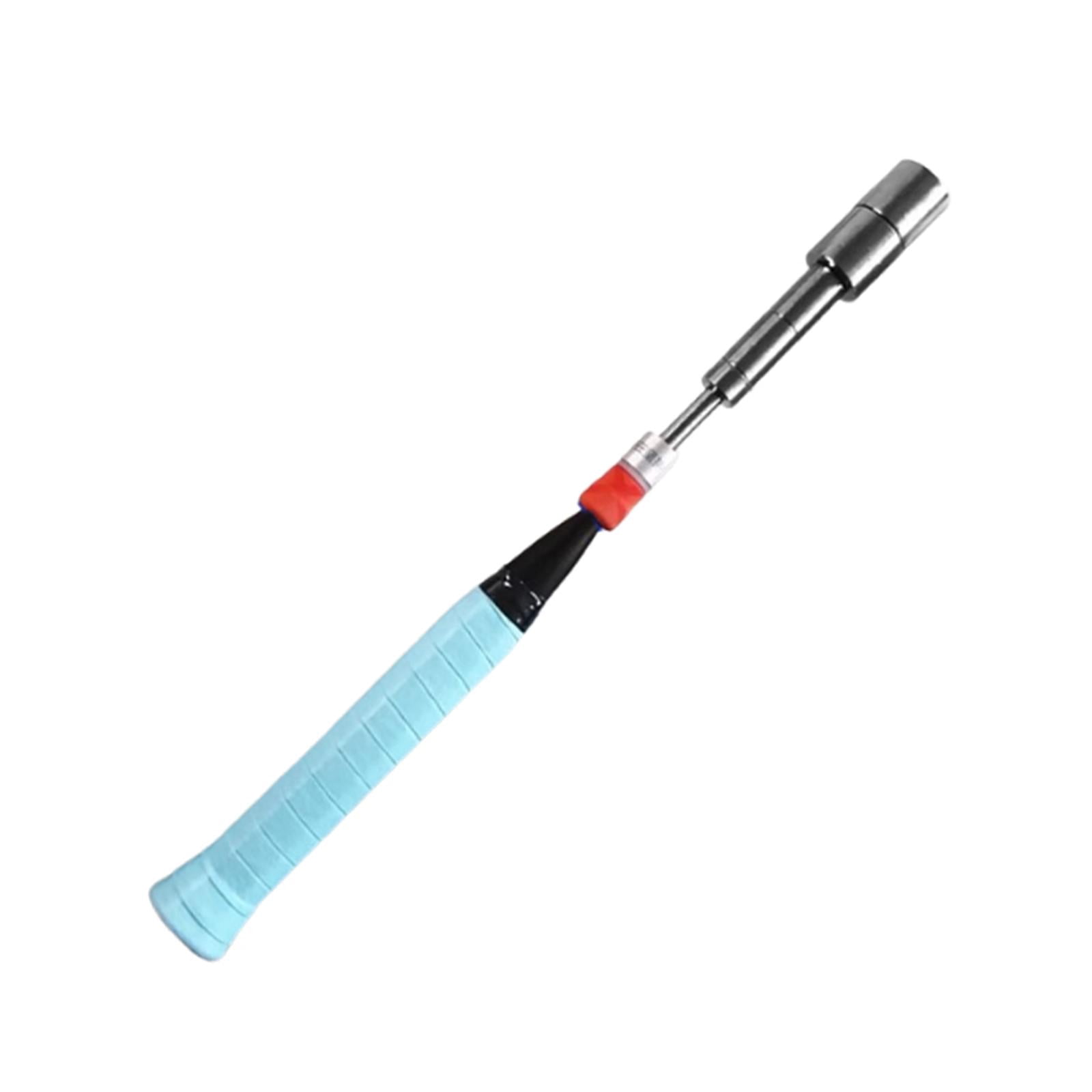 Dualoai Badminton Racket Swing Training Warm up Stick Portable Posture Correction Comfortable Grip Sound Remind Auxiliary Tool 400g