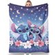thumbnail image 1 of Manta de Lilo & Stitch, acogedoras mantas de franela para niños y niñas, manta súper suave y cálida para sofá cama, 60 x 40 pulgadas, 1 of 6