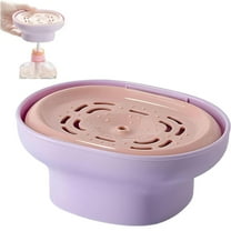 Kitchen Dishwasher Bottle Press Purple - Presser | Great for Washing Dishes Laundry Dispenser Large Jug with Pump for Liquid Laundry Soap Dispenser