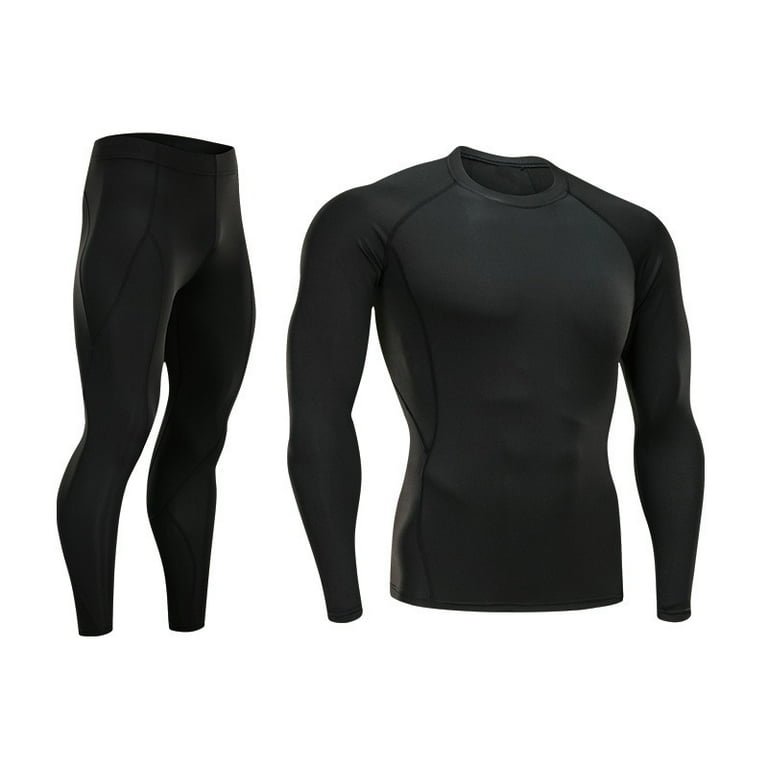 Long Underwear Mens Thermals Base Layer Men Cold Weather Gear Long Johns for Winter Cycling Running Hunting Walmart