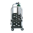 thumbnail image 6 of Medical Oxygen Cylinder Tank Cart with Locking Wheels - Storage and Safety, 6 of 6