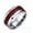 K-G, variant on Kcodviy Ring Heart Grain Titanium Stacking Rings Ring Three Layer Set Simple Rings Wood Couple Ring Steel Anime Ring Rings