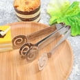 thumbnail image 5 of 2 Pcs Presse-Thé en Acier Inoxydable Filtre Tong pour Cuisine, 5 of 5