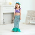 thumbnail image 4 of Vestido de princesa sirena, vestido de actuación para festival, vestido de bebé de primavera y verano para niñas, vestido de baile con cola de sirena, 4 of 5