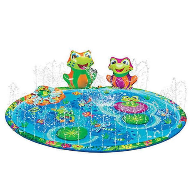Aspersor Inflable Para Niños, Alfombrilla De Juego Con Aspersor Exterior, Alfombrilla De Juegos De Verano Al Aire Libre, Juguetes qarigey OD012802-00
