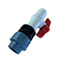 thumbnail image 1 of Tubo de de línea de aire de agua de jardín adaptador de accesorios de conector de acoplamiento de liberación rápida 20 mm 2 vías Cola adaptador de manguera, 1 of 4