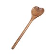 thumbnail image 4 of AURARMLET Wood Serving Spoon Heart Shape for Hotel Staff Dessert Presentation 1Set, 4 of 8
