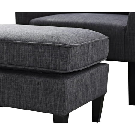 Simpli Home - Ashbury Club Chair - Slate Gray