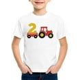 thumbnail image 3 of Kiijoy Graphic Tee for Boys Farm Tractor Print Short Sleeve T-Shirt, Sizes 3-13, 3 of 3