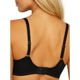 thumbnail image 2 of Le Mystere Womens Plus Size Modern Minimizer Contour Underwire Bra,Black,36 E, 2 of 2
