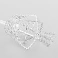 thumbnail image 3 of Varita de cetro de cristal ostentoso, cetro coronas, de bodas Pta Zulema disfraces de varita de fiesta, 3 of 8