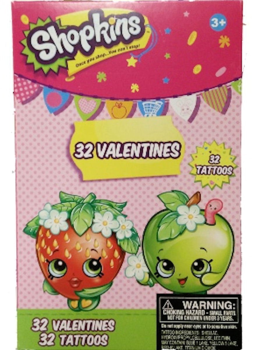 16 Count Paper Magic Popsicle Valentine Exchange Cards with Bonus Erasers