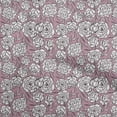 thumbnail image 1 of oneOone Polyester Spandex Purple Fabric Floral Sewing Fabric By The Yard Printed Diy Clothing Sewing Supplies 56 Inch Wide, 1 of 4