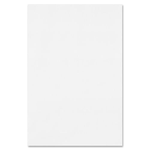 TOPS Second Nature Gum Top Recycled Pads - 100 Sheets - Plain - Double Stitched - 4" x 6" - White Paper - Hard Cover, Perforated - Recycled - 12 / Pack | Bundle of 10 Packs