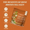 thumbnail image 6 of Vitauthority Bone Broth Collagen Protein Powder, 16g Protein Supplement, Chicken Noodle, 15 Servings, 6 of 7