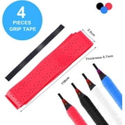 Racquet Overgrip Tennis Racket Grip Tape 3 Pack Black, White, Pack US B7