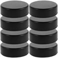 thumbnail image 1 of WRITWAA Ensemble de Hockey de Rue 20 Pcs en PU Noir pour l'Entraînement de Rondelle de Hockey Extérieur Effet, 1 of 8