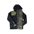 thumbnail image 3 of Nosler Men's Puff Hooded Jacket Black/Olive 2XL, 3 of 3