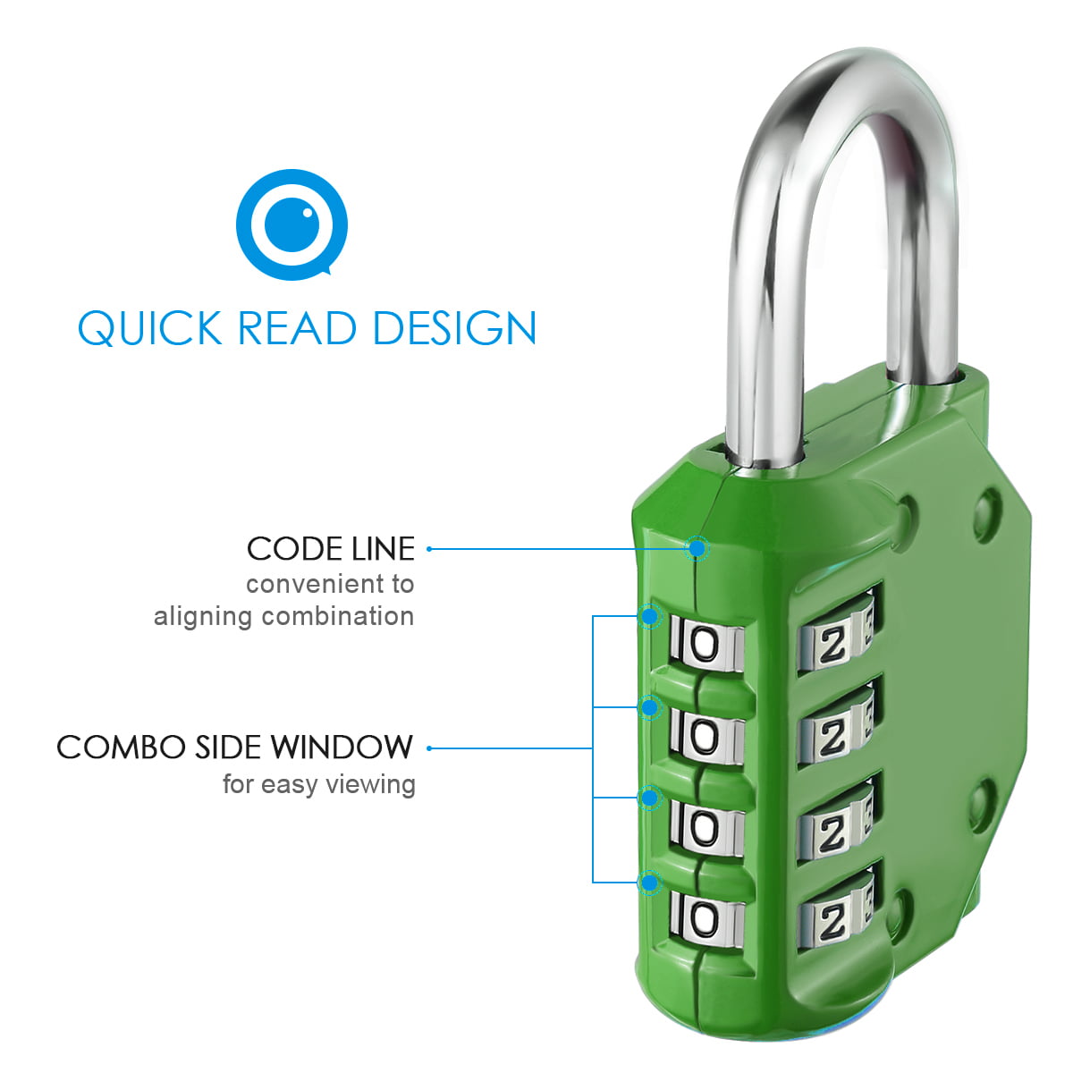 Custom 4 Digits Password Mini Lock Travel Case Lock Gym Locker Padlock WS -  WS Locks Limited Manufacturer & Supplier