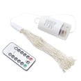 thumbnail image 4 of LED String Lights 8 modos Outdoor Garden Party USB Lámparas de decoración solar con control remoto 120 LED 2pcs sidaley HA8782-01B, 4 of 7