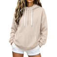thumbnail image 6 of Certgust Hoodies for Men Womens Oversized Zip Hoodie Sweatshirt Long Sleeve Casual Fall Jacket with Pockets Drawstring Top, 6 of 9