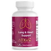 Exir Saffron Lung Respiratory Health Supplement - Detox for Smokers, 60 Capsules