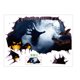 thumbnail image 4 of Clearance!Pegatinas de pared de miedo 3D de Halloween, Mural artístico extraíble, calcomanías de fiesta, decoración, 4 of 4