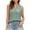 Green, variant on lmcalzta Womens Tank Tops Embroidery V Neck Sleeveless Blouses Summer Breathable Casual Loose Tops